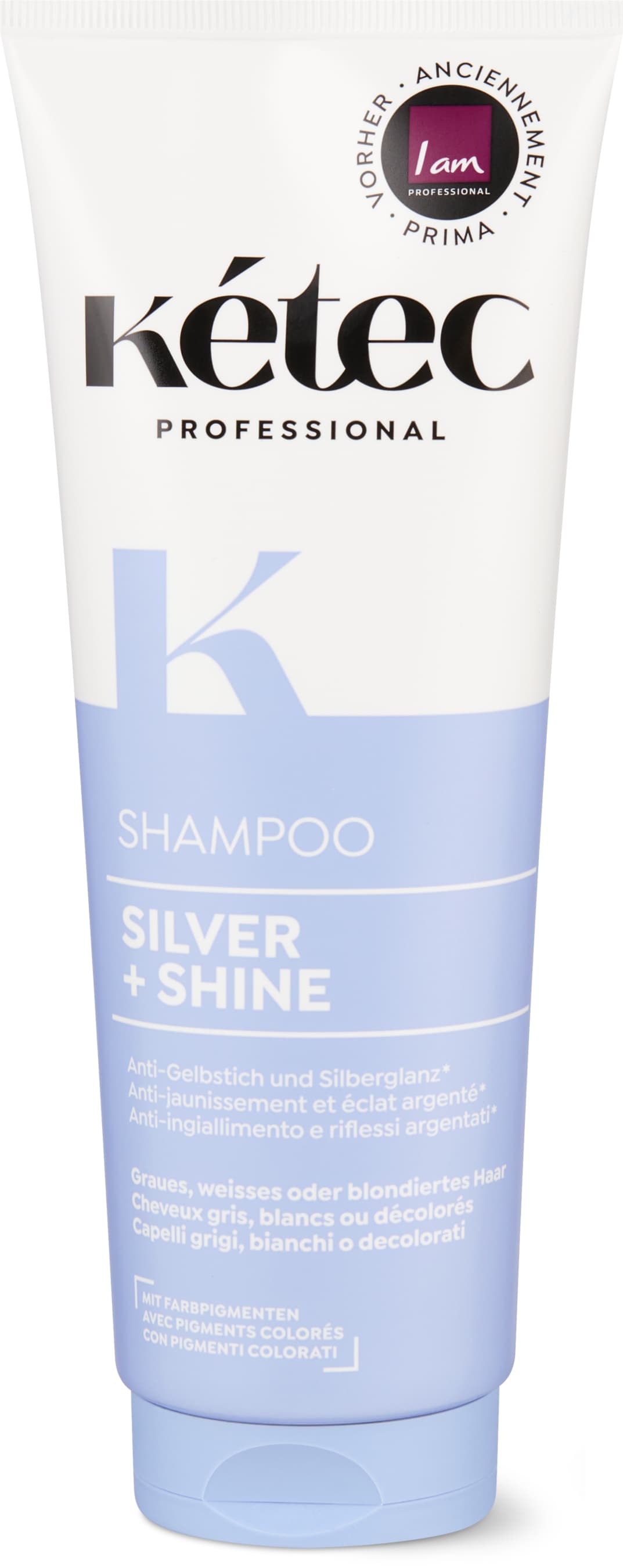 Silver & Shine Shampoo für graues, weisses oder blondiertes Haar